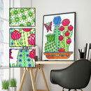 5D DIY Special Shaped Diamond Painting Cactus Cross Stitch Mosaic Craft Kit