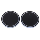 Colorful rechargeable LED lights car coaster coaster drink coaster auto par_