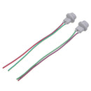 2Pcs Car T10 W5W LED Socket Connector Extension For Turn Signal Lights