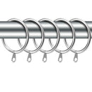 24Pack iron Curtain Rings 45mm Internal Diameter Large Curtain Drape Pole R