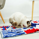Pet Dog Sniffing Mat Find Food Activity Training Blanket Play Toys Dog Mat