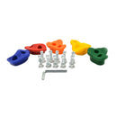 5 Pieces Rock Climbing Wall Stones Hand Feet Holds Grip Kits Kids Sports Fun