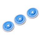 3pcs 100mm 4inch Wool Buffing Grinding Wheel Felt Polishing Discs Pads Set