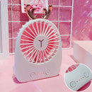 Mini Usb Desktop Handheld Small Fan Battery Powered Usb Power Portable Fan