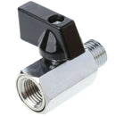 2 Pcs Ball Valve 3/4 (6 Points) Inside and Outside Wire Polished Brass Ball T4W4