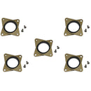 Upgraded 17 Stepper Steel And Rubber Vibration Dampers With M3 Screw-Cnc Fo