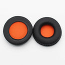 Headphone Ear Pads Cushions Replacement For Skullcandy Hesh, Brown+Orange