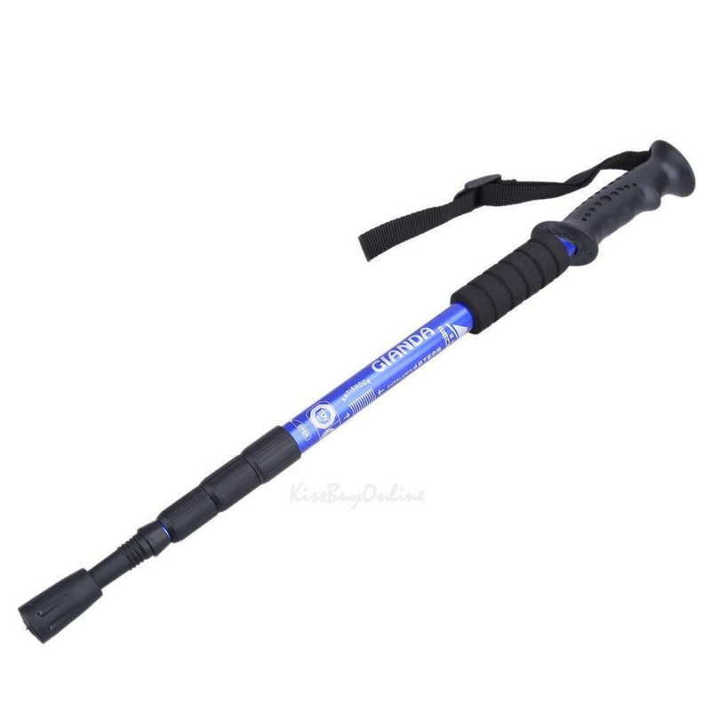 Hiking Trekking Poles Walking Stick Ultralight Adjustable Camping Alpenstocks