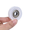 8*30*9mm Nylon Plastic Embedded 608 U Groove Ball Bearing Guide Pulley OZ