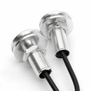 5X 23mm 5730-SMD Dual Color White Amber Eagle Eye LED DRL Turn Lights Car motor