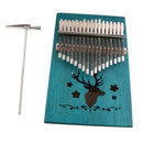 17 Keys Standard Version Kalimba Thumb Piano Finger Instrument for Boys and