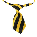 Dog Cat Pet Collar Accessory Bow Tie Necktie Black Orange