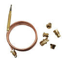 900Mm Gas Stove Universal Thermocouple Kit M6X0.75 With Spilt Nuts (Five) R