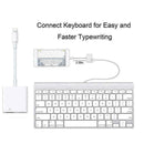 Lighting to USB Camera Adapter Lighting to USB 3.0 Cable Female Best OTG B7 T4E5