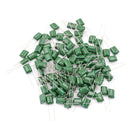 New 100pcs Polyester poly Film Capacitors Assortment Kit 0.1nF~100nF 2A104J  Z