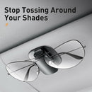 Baseus Car Sun Visor Sunglasses Clip Receipt Card Holder Auto-Interior Organizer