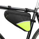Bicycle Bag MTB Road Bike Front Tube Frame Pouch Cycling Equipment (Yellow)