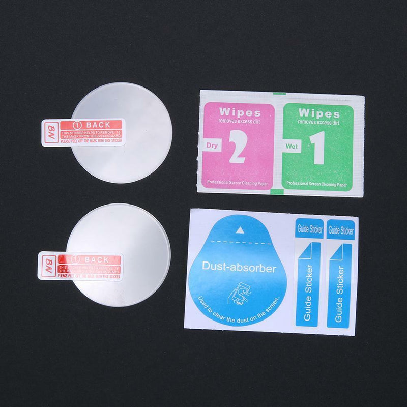 2pcs Transparent Tempered Glass Screen Protector Film for Garmin Fenix 5