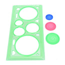 1X Spirograph Geometric Ruler Drafting Tools Stationery For Students Drawing SPH