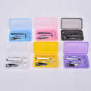 4x NEW Pedicure Manicure Set Nail Care Cuticle Clipper Tool Kit Case LJ
