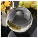 100mm Round Glass Crystal Ball Magic Clear Healing Divination Sphere Room D