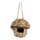 Straw Bird Nest Birdhouse for Parrot Hamster Small Animal's Cage Birds Bree