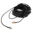 1PC 20m WiFi router antenna extension cable cord RG174 RP-SMA male to female  Z