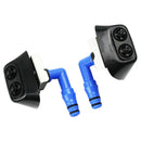 2pcs Left Headlight Washer Sprayer Nozzle Jet & Clip for Saab 93 03-12