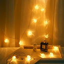 20 LED Globe Lamp String Garlands 2.35m USB Powered Outdoor Christmas Decor