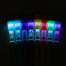 Creative Magnetic Folding Flash Spinning Pen Glitter Rotating Gaming Gel Pe_