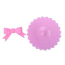 10.5cm Cute Anti-dust Silicone Glass Cup Cover Coffee Mug Suction Seal Lid