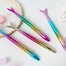 Gel Pens 0.5Mm Black Ink Novelty Mermaid Design Writing Pen Plastic Creativ