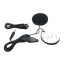 Motorcycle Helmet Stereo Headset MP3 Radio Earphone Speaker Interphone Black New