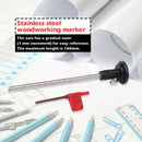 Woodworking Scribers Parallel Line Drawing Tool 160Mm Wheel Marking Gauge B1L2