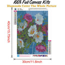 5D DIY Full Drill Diamond Painting Flower Rhinestone Cross Stitch (B847)