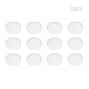 2pcs/Pack 6 Packs Snare Drum Mute Transparent Pad Instrument Accessory A