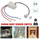 360 Degree Recessed PIR Sensor Detector Ceiling Occupancy Motion Light Switch