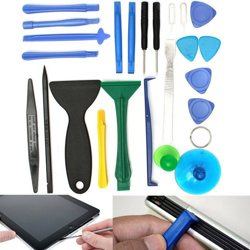 25 in 1 Pry Repair Metal Spudger Opening Tool Kit Set Screwdriver For Pad  HOT