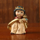 1 Set Statue Nativity Christmas Baby Jesus Manger Miniatures Present Table Deco