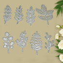 8 IN 1 Metal Leaves Cutting Dies DIY Cut Stencils Scrapbooking Album Embossing