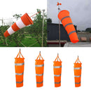 24" Windsock Reflective Outdoor Boat Airport Garden Patio Lawn Windsock Orange