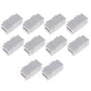 10Piece1080p/720p HDMI Female to Female Keystone Jack Coupler for Wall Plate