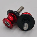 2Pcs 8mm CNC Swingarm Swing Arm Sliders Stand Bobbins Screws Universal