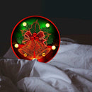 DIY LED Special Shaped Diamond Painting Christmas Bell Night Light Ornament