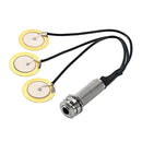 1pc 6.35mm Pickup Piezo 3 Transducer for Acoustic Guitar Ukulele Mandolin