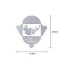 Rose Envelope Metal Die Cutting Mold Scrapbook Paper Embossing Stencils