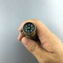 Large Waterproof Capsule Sealed Box Pill Box Compass Outdoor Survival