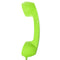3.5mm Mic Retro Cell Telephone Handset Phone Classic Receiver Pink+Green