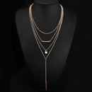 Modern Women Choker Chunky Statement Bib Pendant Chain Charm Necklace Jewelry