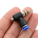 Air Angle Flow Control Valve Tube Pneumatic Push In Fitting3C